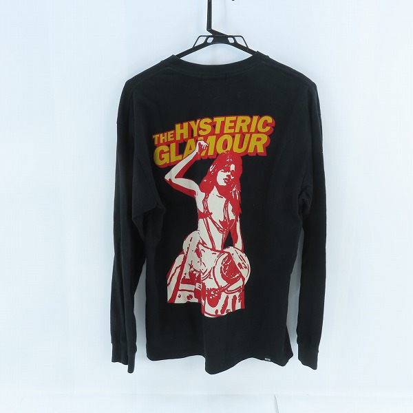 実際に弊社で買取させて頂いたHYSTERIC GLAMOUR/ヒステリックグラマー ロンT シャツ  02233CL06/Mの画像 1枚目