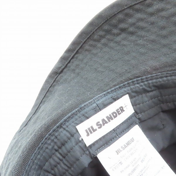 実際に弊社で買取させて頂いたJIL SANDER +/ジルサンダープラス サファリハット Lの画像 7枚目