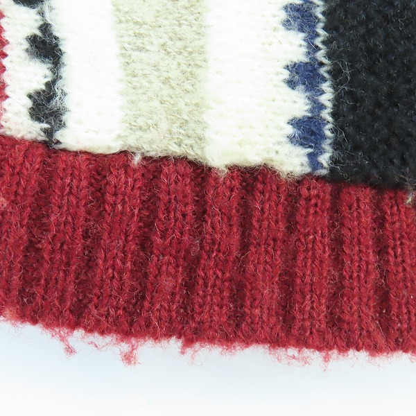 実際に弊社で買取させて頂いたglamb/グラム マルチカラー ストライプ柄 長袖セーター/3の画像 5枚目