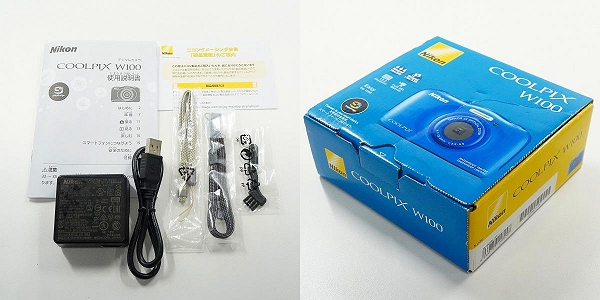 実際に弊社で買取させて頂いたNikon/ニコン COOLPIX W100 防水 コンパクトデジタルカメラ 動作確認済みの画像 9枚目