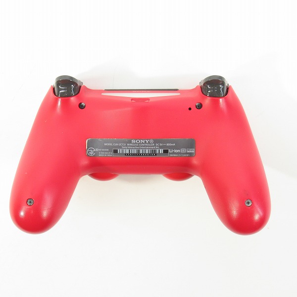 実際に弊社で買取させて頂いた【難有り】SONY/ソニー DUALSHOCK/デュアルショック4 PS4用 ワイヤレスコントローラー CUH-ZCT2J マグマ・レッドの画像 1枚目