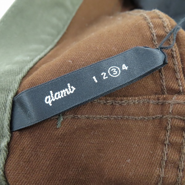 実際に弊社で買取させて頂いたglamb/グラム 16AW 立体裁断 ストレッチ ツイル リブ サルエル クリストン パンツ GB16AT/P04 3 の画像 3枚目