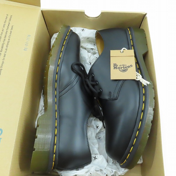 実際に弊社で買取させて頂いたDr.Martens/ドクターマーチン 3EYE BOOTS 3ホールブーツ ブラック 1461/1183002/UK8の画像 8枚目