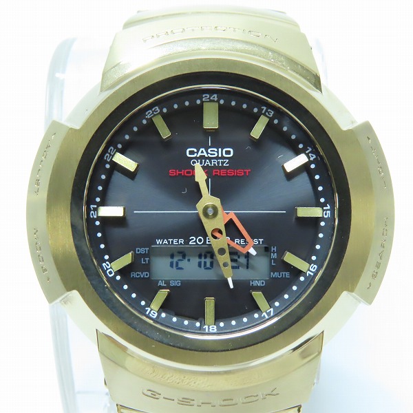 実際に弊社で買取させて頂いたG-SHOCK/Gショック FULL METAL TOUGH SOLAR フルメタル タフソーラー AWM-500GD-9AJFの画像 0枚目