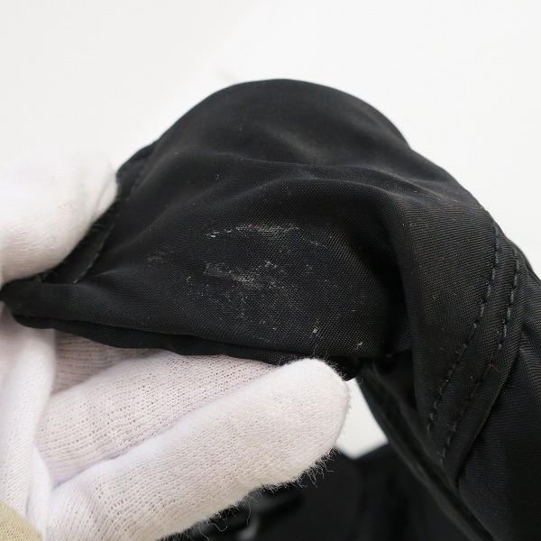 実際に弊社で買取させて頂いた(1)PORTER/ポーター TANKER タンカー WAIST BAG ウエストバッグ ブラックの画像 6枚目