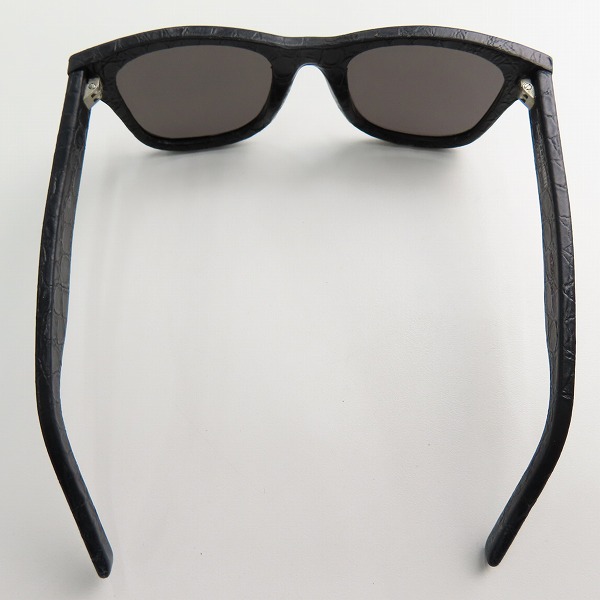 実際に弊社で買取させて頂いたSAINT LAURENT/サンローラン レザー サングラス SL51 027の画像 2枚目