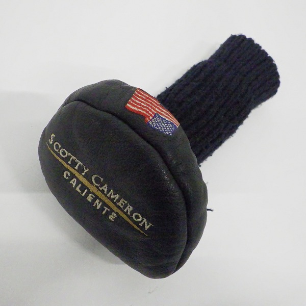 実際に弊社で買取させて頂いたSCOTTY CAMERON/スコッティキャメロン CALIENTE BOLERO/カリエンテグランドボレロ パター 34.625インチ ヘッドカバー付の画像 8枚目