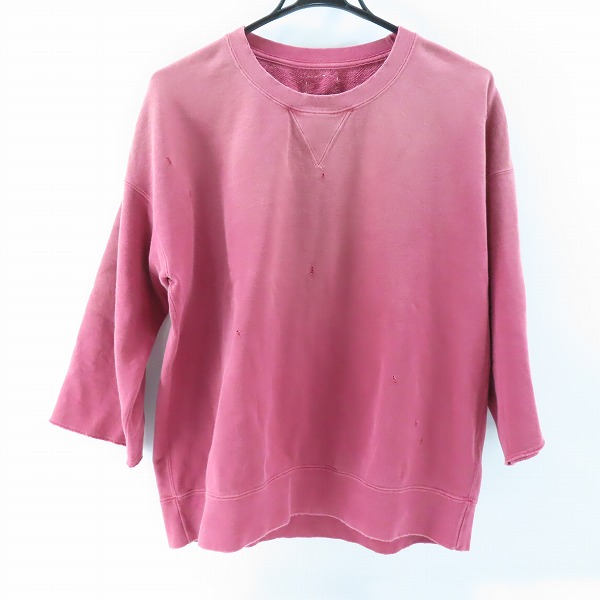 実際に弊社で買取させて頂いたvisvim/ビズビム JUMBO CREW 3/4 CRASH 3 ヴィンテージ加工 スウェット 0121205010015 2