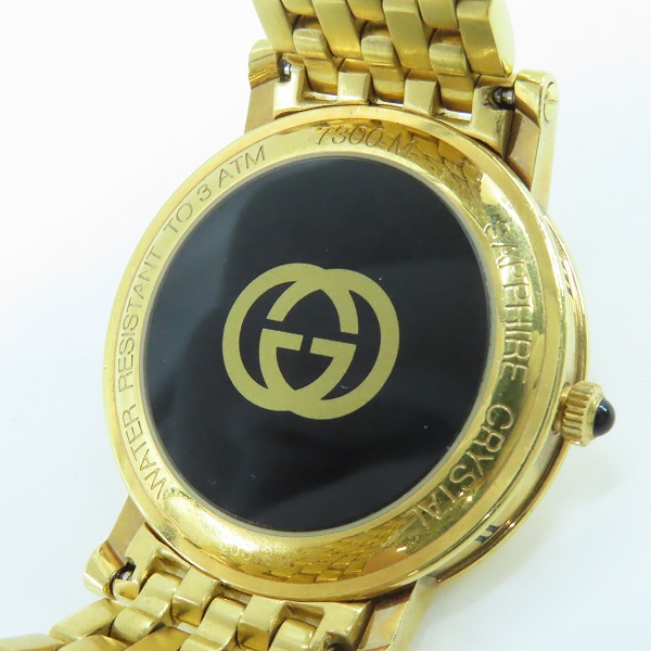 実際に弊社で買取させて頂いたGUCCI/グッチ クォーツ 腕時計【動作未確認】の画像 4枚目