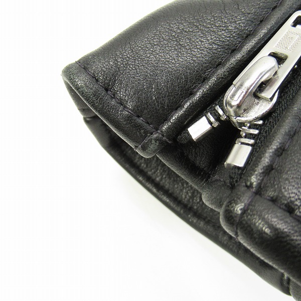 実際に弊社で買取させて頂いたLewis Leathers×HYSTERIC GLAMOUR/ルイスレザー×ヒステリックグラマー ダブルライダースジャケット 0153LB04/Fの画像 8枚目