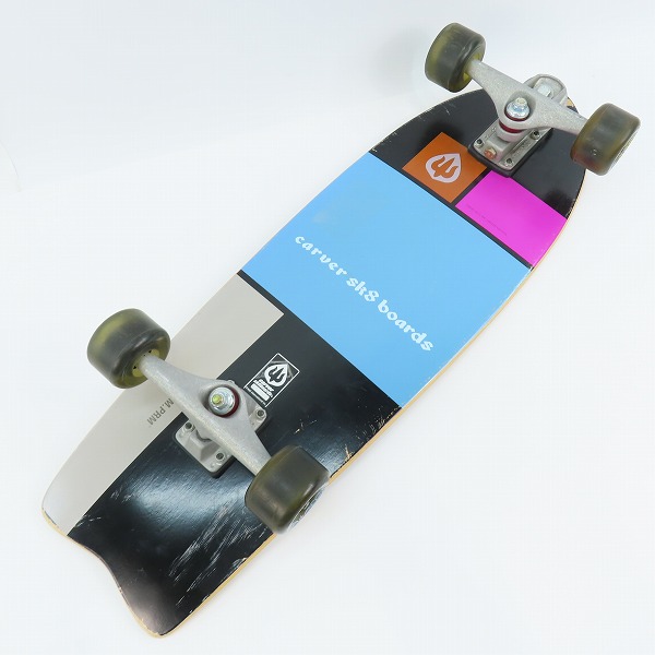 実際に弊社で買取させて頂いたCarver Skateboards/カーバー skl8 boards サーフスケート/スケートボード コンプリートデッキ 