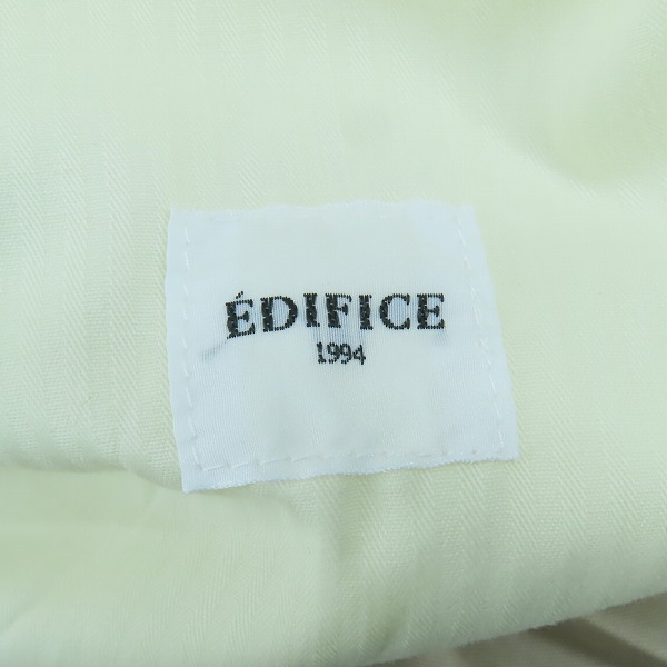 実際に弊社で買取させて頂いたEDIFICE/エディフィス スラックスパンツ 20-030-300-1010-1-0/Sの画像 3枚目
