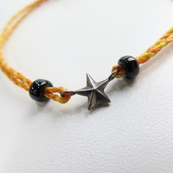 実際に弊社で買取させて頂いた(2)AMP JAPAN/アンプジャパン スター ブレスレット イエローの画像 3枚目