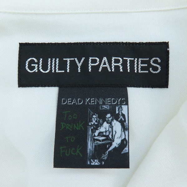 実際に弊社で買取させて頂いたWACKO MARIA ×DEAD KENNEDYS/ワコマリア×デッド ケネディーズ 長袖シャツ/ハワイアンシャツ/XLの画像 2枚目