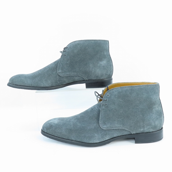 実際に弊社で買取させて頂いた【未使用】BUSINESS EXPERT/ビジネスエキスパート スエード チャッカー ブーツ/27の画像 3枚目