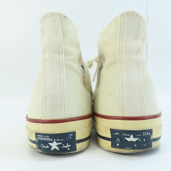 実際に弊社で買取させて頂いた【観賞用】CONVERSE/コンバース CHUCK TAYLOR CANVAS HI/チャックテイラー キャンバス ハイ 1C1124/27.5 の画像 1枚目