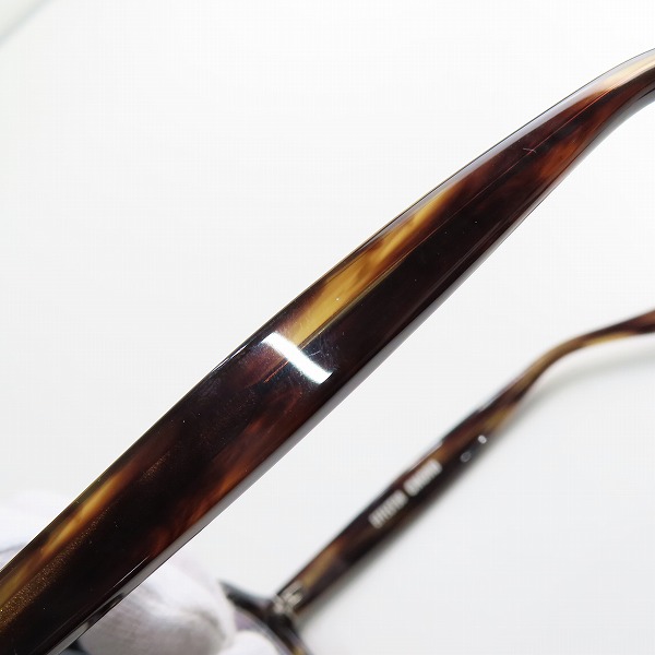 実際に弊社で買取させて頂いたEFFECTOR/エフェクター CHORD/コード クラウンパント 度入り メガネフレーム/アイウェアの画像 7枚目