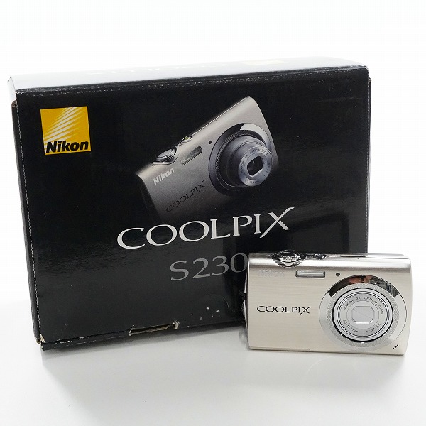 実際に弊社で買取させて頂いたNikon/ニコン COOLPIX S230 クールピクス コンパクトデジタルカメラ 動作確認済み