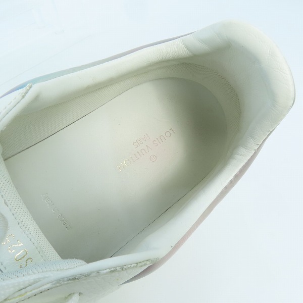 実際に弊社で買取させて頂いたLOUIS VUITTON/ルイヴィトン ルクセンブルク モノグラムエクリプス ローカットスニーカー MS0250/9の画像 4枚目