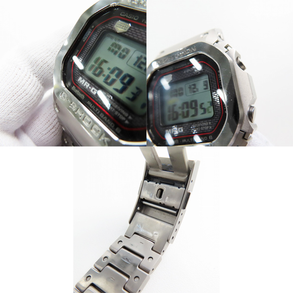 実際に弊社で買取させて頂いた【保証期間内】G-SHOCK/Gショック MR-G 初代モデル DW-5000C チタン フルメタル MRG-B5000D-1JRの画像 7枚目