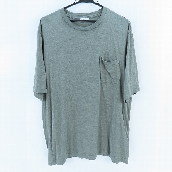 実際に弊社で買取させて頂いたMAATEE&SONS/マーティーアンドサンズ シルク半袖Tシャツ MT1103-0801/3