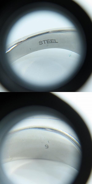 実際に弊社で買取させて頂いたDIESEL/ディーゼル Dロゴ リング 19.5号の画像 6枚目