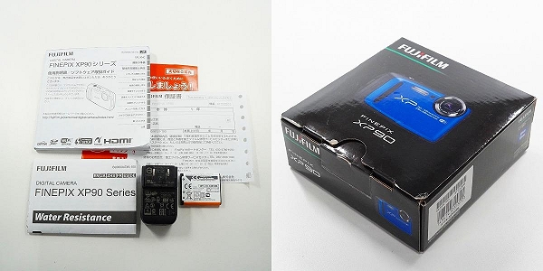 実際に弊社で買取させて頂いたFUJIFILM/富士フィルム FinePix XP90 コンパクトデジタルカメラ 動作確認済みの画像 9枚目
