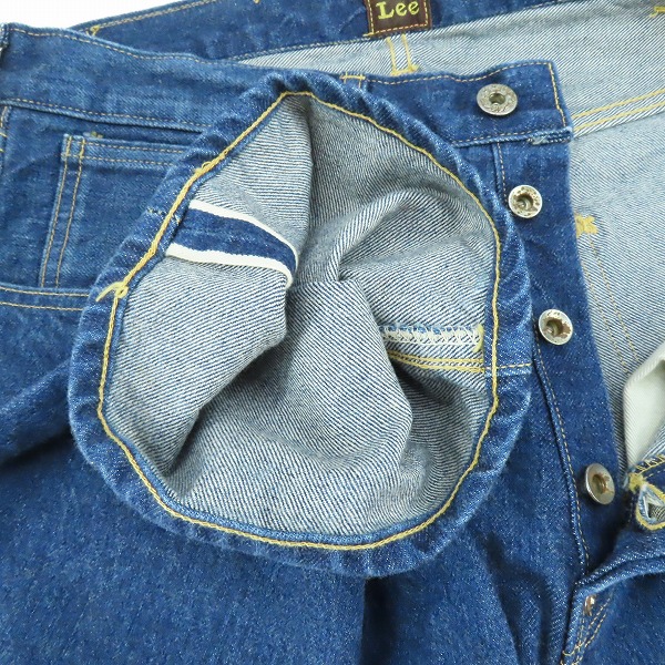実際に弊社で買取させて頂いたLee/リー 月桂樹ボタン デニムパンツ LB0512 29の画像 2枚目