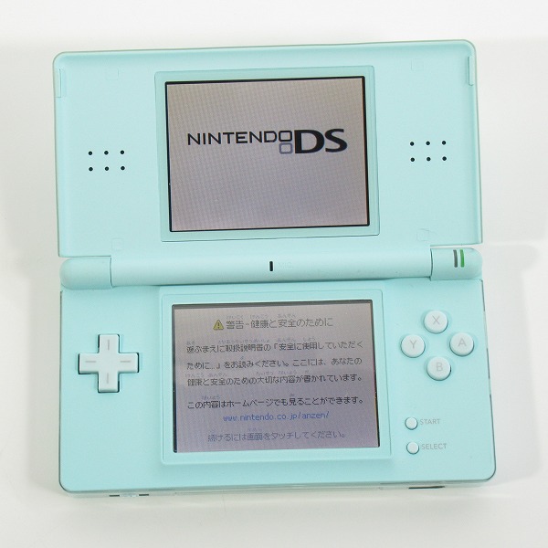 実際に弊社で買取させて頂いた任天堂/Nintendo ニンテンドー DS Lite アイスブルー 本体 USG-001 タッチペン付き【簡易動作確認済】の画像 1枚目