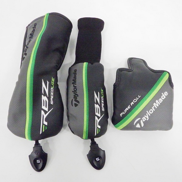 実際に弊社で買取させて頂いた【番手欠品有り】TaylorMade/テーラーメイド RBZ SPEEDLITE メンズゴルフクラブ ９本セット FLEX:S キャディバッグ付きの画像 8枚目
