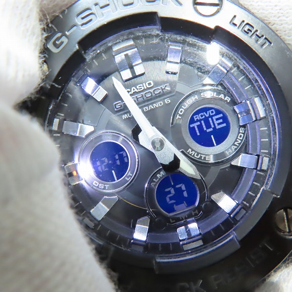 実際に弊社で買取させて頂いたG-SHOCK/Gショック G-STEEL/Gスチール タフソーラー/電波ソーラー GST-W300G-1A4JFの画像 4枚目
