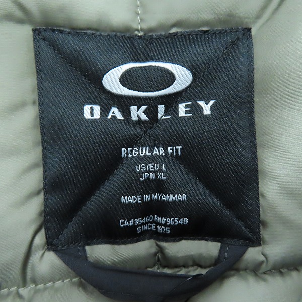 実際に弊社で買取させて頂いた【未使用】OAKLEY/オークリー FGL PUFFER INS JACKET 4.7 PLUM/インサレーションジャケット FOA406995/XLの画像 2枚目