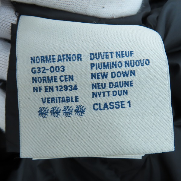 実際に弊社で買取させて頂いたMONCLER PREMIERE/モンクレール ANDROMEDE/アンドロメダ プレミアライン 420934935120 57266/3の画像 4枚目