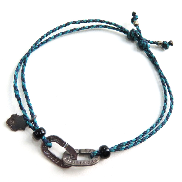 実際に弊社で買取させて頂いた(1)AMP JAPAN/アンプジャパン チェーンモチーフ ブレスレット ブルー 