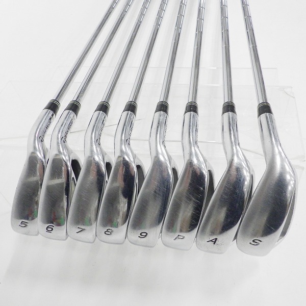 実際に弊社で買取させて頂いたTaylorMade/テーラーメイド rac CGB アイアン #5～9,P,A,Sw 8本セット NIPPON SHAFT FLEX:Sの画像 1枚目