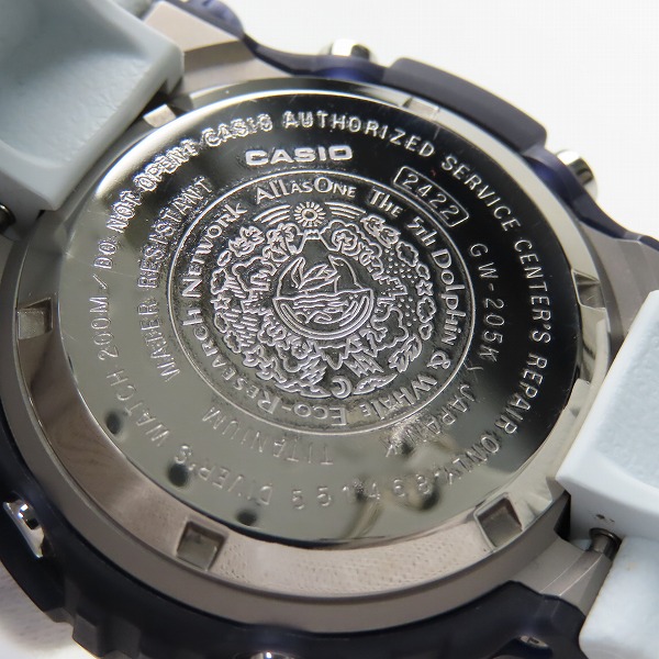 実際に弊社で買取させて頂いたG-SHOCK/Gショック FROGMAN フロッグマン 05年 イルクジ GW-205K-2DRの画像 3枚目
