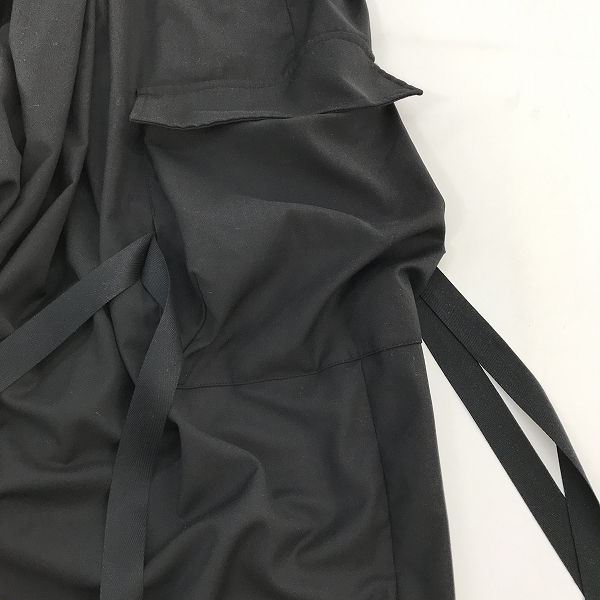 実際に弊社で買取させて頂いたNO ID.BLACK/ノーアイディー ギャザーバギーカーゴトラウザーズパンツ 453006-525P/2の画像 7枚目