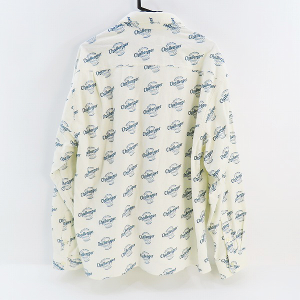実際に弊社で買取させて頂いたCHALLENGER/チャレンジャー ロゴ総柄 長袖シャツ CLG-SH 022-006/Mの画像 1枚目
