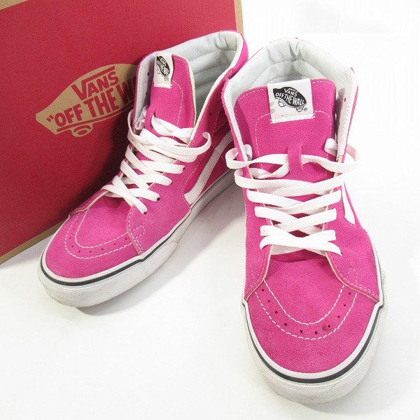 実際に弊社で買取させて頂いたVANS/バンズ ヴァンズ SK8-HI VERY BERRY/VN0A38GEOVY/28