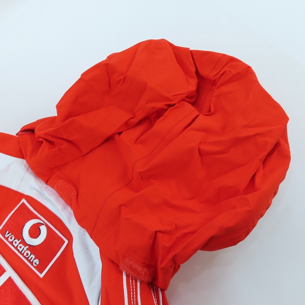 実際に弊社で買取させて頂いたPUMA×FERRARI/プーマ×フェラーリ Marlboro ボーダフォン AMD 袖 パッチ付き ジャケット/Lの画像 7枚目