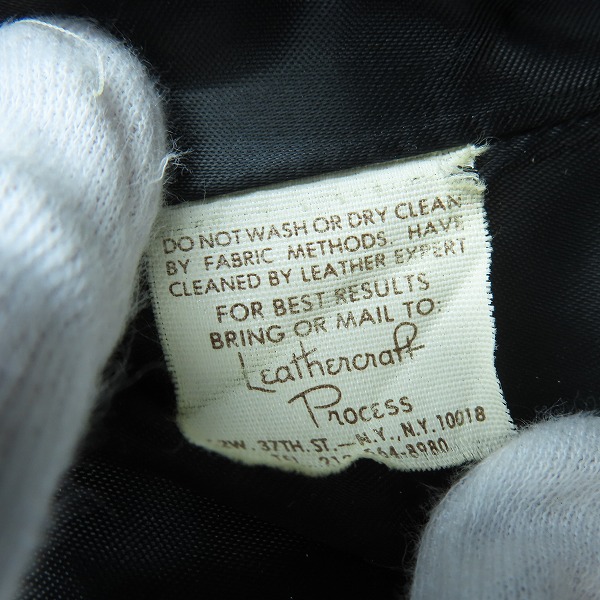 実際に弊社で買取させて頂いたSCHOTT/ショット JAMES DEAN/ジェームス・ディーン ダブルライダース/40の画像 3枚目