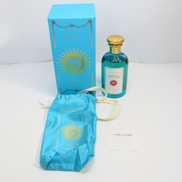 実際に弊社で買取させて頂いたGUCCI/グッチ hortus sanitatis/ホルトゥス サニタティス オードパルファム 香水/100mlの画像 7枚目