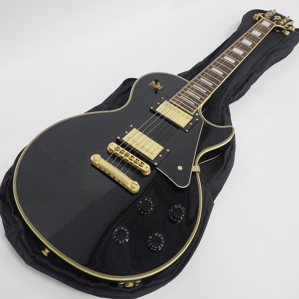 実際に弊社で買取させて頂いた★Laid Back/レイドバック レスポールカスタムType セットネック エレキギター ソフトケース付