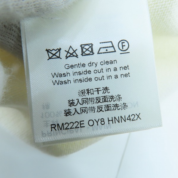 実際に弊社で買取させて頂いたLouis Vuitton/ルイヴィトン シグネチャーショートスリーブ ニット RM222E OY8 HNN42X/XLの画像 5枚目