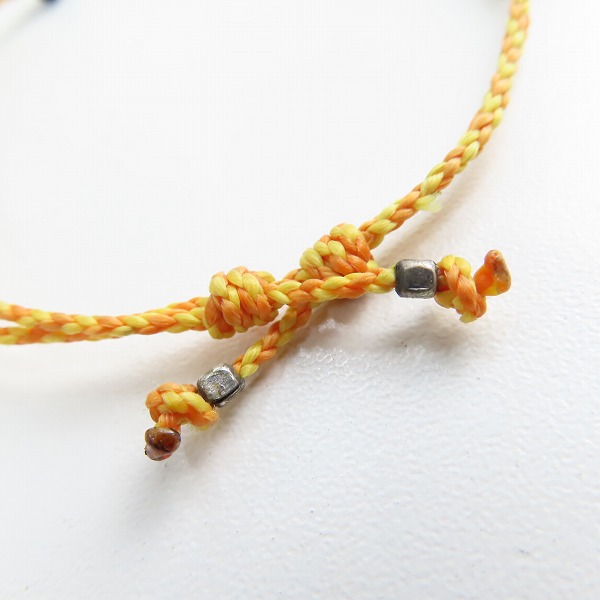 実際に弊社で買取させて頂いた(1)AMP JAPAN/アンプジャパン スター ブレスレット イエローの画像 6枚目