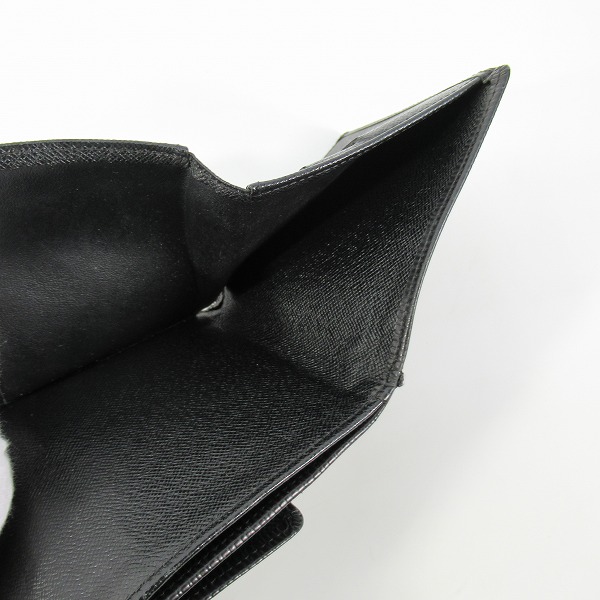 実際に弊社で買取させて頂いたLOUIS VUITTON/ルイヴィトン Wホック財布 エピ ポルト モネ ビエ カルト クレディ ノワール M63482の画像 8枚目