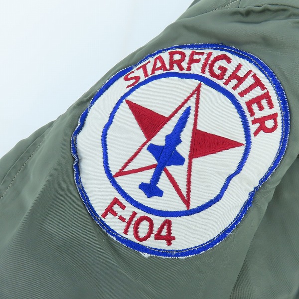 実際に弊社で買取させて頂いたBuzzRickson's/バズリクソンズ スカンクワークス カスタム Type MA-1 フライトジャケット BR10808/Sの画像 6枚目