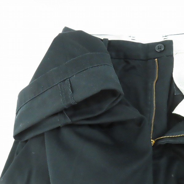 実際に弊社で買取させて頂いたWACKO MARIA/ワコマリア 23AW DOUBLE PLEATED CHINO TROUSER/ダブルプリーツチノトラウザーズパンツ 23FW-WMP-PT01/Mの画像 4枚目