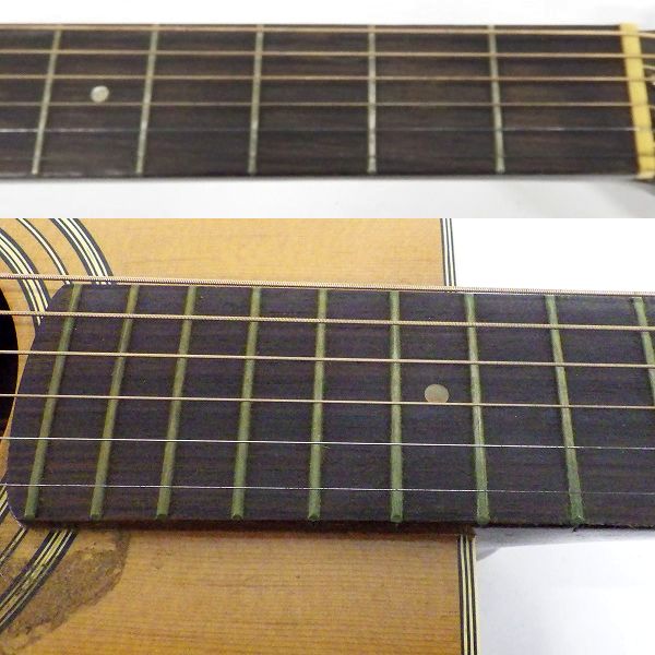 実際に弊社で買取させて頂いた★【使用感有り】YAMAHA/ヤマハ FG-250 アコースティックギター/アコギ グリーンラベル ハードケース付の画像 3枚目