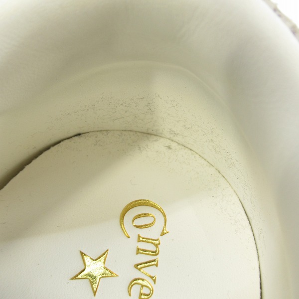 実際に弊社で買取させて頂いたCONVERSE/コンバース OX ALL STAR COUPE/オールスター クップ スネーク 蛇柄 ベルクロ スニーカー SNK V-3 OX/31303470/29の画像 6枚目
